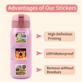 thumbnail image 4 of 55Pcs Cute Cartoon Vinyl Stickers for Kids Scrapbooking, Funny Movie Waterproof Decals for Teens, Laptop, Diary, Luggage, Skateboard, 4 of 8