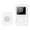 White, variant on TACILIP Room Decor, 1PC Low Power WiFi Intelligent Doorbell High-definition Night Vision Video Call Picture Home Intercom Visual Doorbell, Gifts for Family
