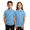 Light Blue, variant on Boys & Girls School Uniform Polo Shirt, 2-Pack Short Sleeve Pique Knit Polos, Navy, Adult Medium, Husky – ClassExceed