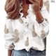 thumbnail image 3 of Qarigey Blusa Estampado Verano Camisa Manga Larga Cuello Estampado Verano Trabajo Mujer Top Prendas para la parte del cuerpo tipo 4 3XL Qarigey AP003018-24, 3 of 6