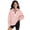 Axolotl Daisy Pink, variant on COEQINE Loose Fit Sweatshirt for Girls, Quarter Zip Pullover Long Sleeve with Collar, Soft Polyester Pullover Tops Machine Washable for 7-8 Kids, Cute Snowman Blue