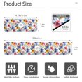 thumbnail image 3 of Yayeee Faucet Mat for Kitchen Sink 30" Diatomite Long Splash Guard Pad, Watercolor Flowers Pattern, 2 Pack, 3 of 7