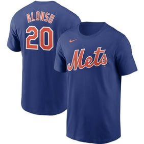 Men's Nike Pete Alonso Royal New York Mets Name & Number T-Shirt