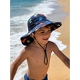 thumbnail image 6 of 2 Pack Toddler Baby Sun Hat Kids UPF 50+ UV Protection Summer Hats for Boys Girls Adjustable Beach Hats with Bucket Wide Brim Age 1-6 Years, 6 of 8