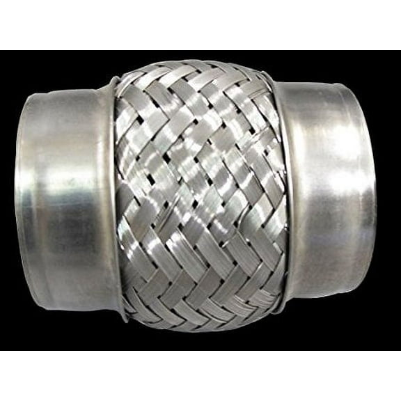 3" X 4" X 8" Stainless Steel Exhaust Flex Pipe