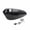 Gloss Black, variant on 9L 2.4Gal Retro Vintage Fuel Gas Tank Cap For Honda CG125 Cafe Racer Old School