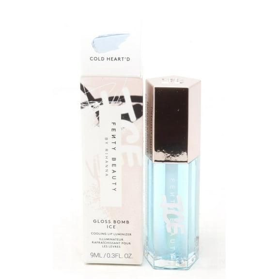Fenty Beauty Gloss Bomb Ice Cooling Lip Luminizer 0.3oz Cold Heart'D New