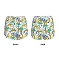 thumbnail image 5 of Vsdgher Summer Leopard Print Women's Running Double Layer Shorts High Waisted with Pockets Elastic Yoga Workout Athletic Gym Sports, 5 of 8
