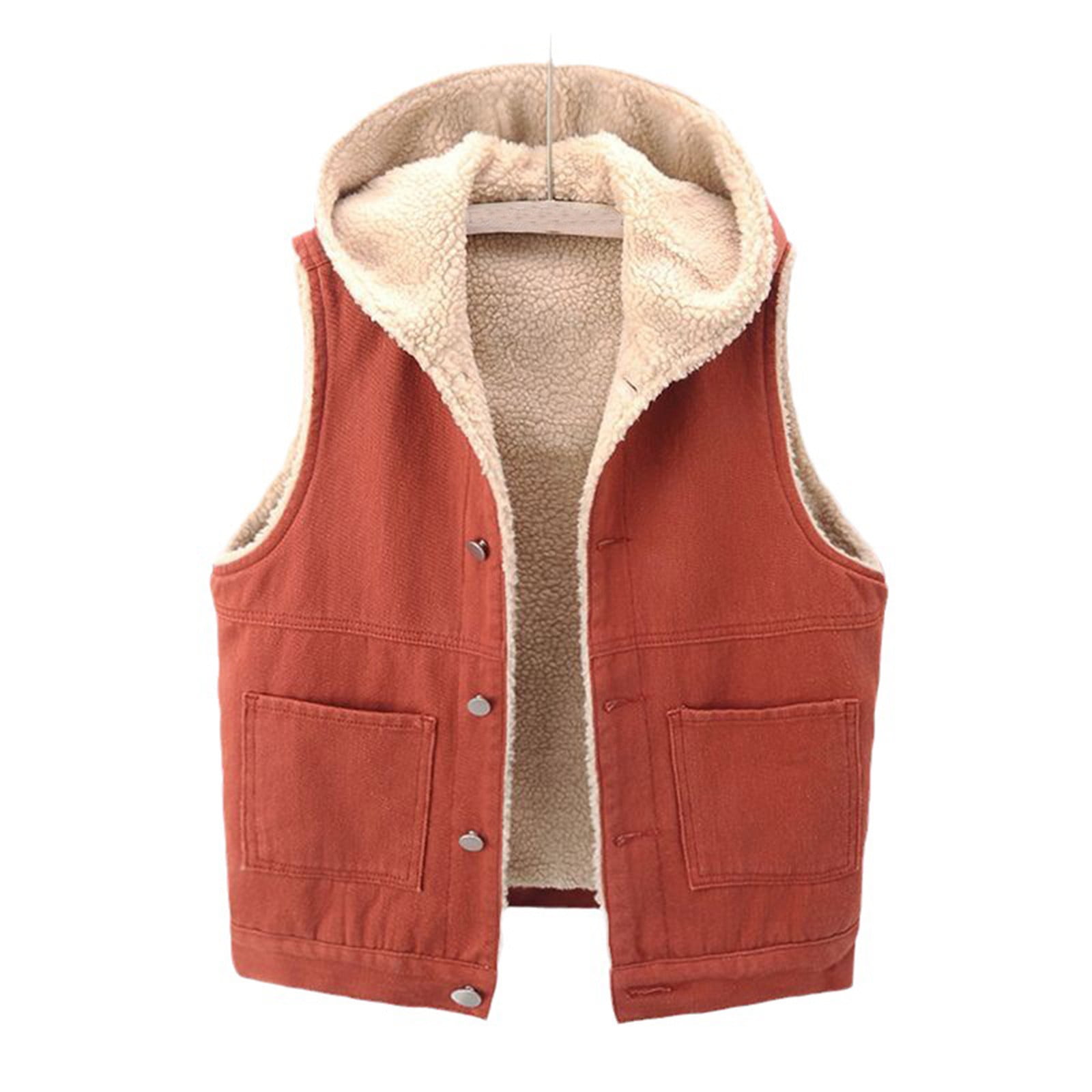 Homenesgenics Winter Clearance! Denim Jacket Women Jean Jackets Women Plus Fleece Jackets Long-sleeve Slim-fits Jacket Blouse Coat
