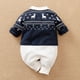thumbnail image 3 of Ropa para bebé recién nacido, Pelele de algodón, mono infantil, pijamas de alce de Navidad, mono de manga larga, trajes de disfraz, 3 of 4
