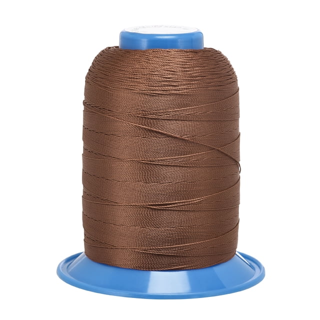 Unique Bargains Fil de Polyester Collé pour Café, Extra Résistant 710 Verges