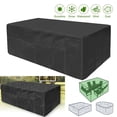 thumbnail image 1 of Protection de Meubles d'Extérieur Robuste, Housses de Meubles de Patio Imperméables avec Revêtement Stabilisé par UV, Design Universel et Boucle Élastique Réglable pour une Protection Durable 200x160x70Cm, 1 of 6