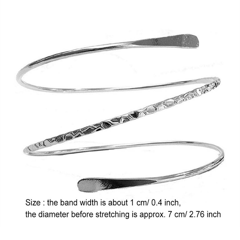 Tssuoun Arm Cuff Young Girl Punk Jewelry Simple Style Upper Arms 
