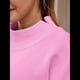 thumbnail image 4 of Sudaderas de Gran Tamaño para Mujer, Jersey de Cuello Alto, Sudaderas con Capucha de Larga, Tops, Conjuntos de Moda de Otoño, Ropa. Rosa XXL, 4 of 8