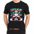 thumbnail image 3 of Christmas Gamer Video Game Santa Xmas T-Shirt for Adults Men and Women, 3 of 4