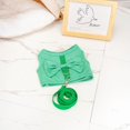thumbnail image 3 of Adorable Pet Clothes for Cats & Small Dogs - Charming Spring & Autumn Wear Chamois Leather Bow Tie Chest Back, 3 of 4