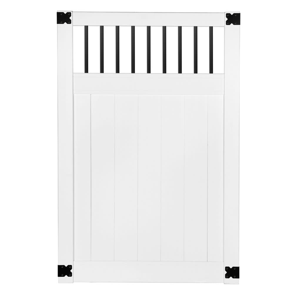 Panel Tall 5 Ft Outdoor Essentials Pro Series Lakewood White Vinyl