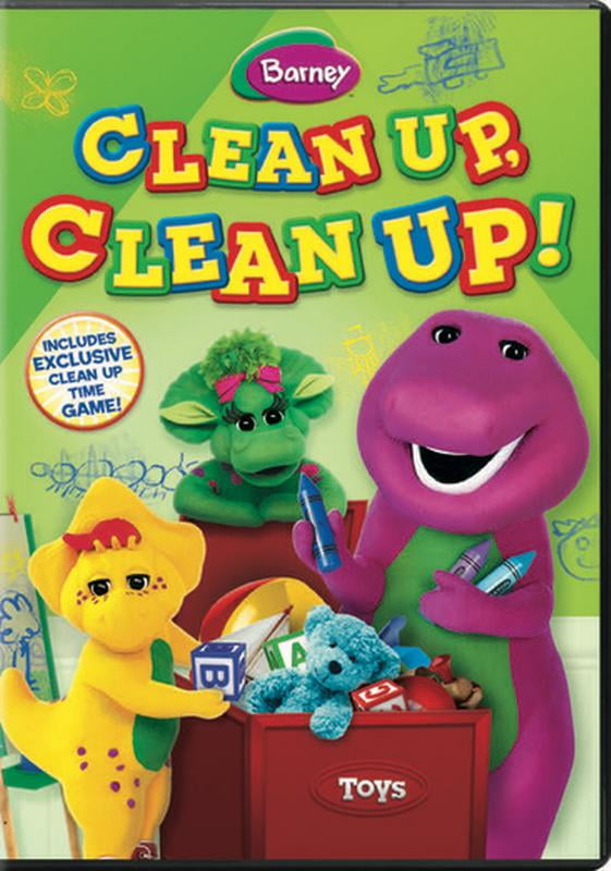 barney clean up song