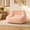 Pink, variant on Bean Bag Couch, Corduroy Bean Bag Chair Oversized Fluffy Cloud Mini Sofa with Foam Filling for Living Room Bedroom Dorm, Grey