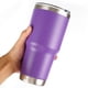 thumbnail image 3 of Vaso De Acero Inoxidable, Vaso De Taza De Viaje Con Aislamiento Al Vacío De 30 Oz Taza De Café Con Aislamiento Duradero Taza De Aislamiento Púrpura Embotellador De Vacío De Doble Capa Para Viajes, 3 of 12