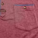 thumbnail image 5 of pstuiky camisetas camisas para hombre, Blusa de manga corta con cuello vuelto, bolsillos y botones de colores lisos para hombre camisas casuales para hombre l, 5 of 8