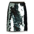 thumbnail image 4 of Scoop Women's & Women's Plus Paillette Sequin Mini Skirt, Sizes XS-4X, 4 of 4