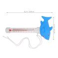 thumbnail image 2 of FESTFENDS Floating Fish Tank Thermometer with Adorable Ocean Animal High Precision Sensor, 2 of 8
