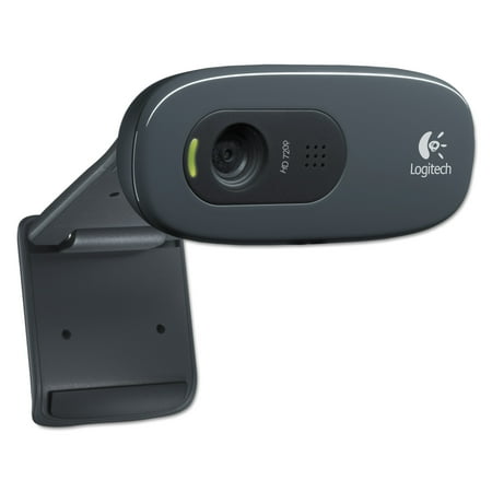 Logitech C270 HD WEBCAM All the essentials for HD 720p video (Best Full Hd Webcam)