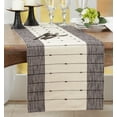 thumbnail image 3 of Saro Lifestyle Thin Stripe Table Runner, 3 of 3