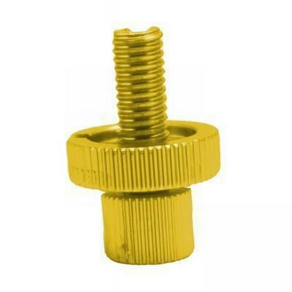 funtasica 2X M10 Clutch Brake Cable Adjuster Screw Nut Bolt for Motorcycle Motocross Gold