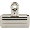 Sparco Boston Bulldog Clips, Size 3, 2 5/8" Wide, 5/8" Capacity, Silver, Box Of 12