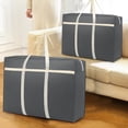 thumbnail image 1 of Travel Storage Bag Moving Bag Large Capacity Non-woven Quilt Bag Portable Duffel Bag Practical, 1 of 5
