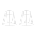 thumbnail image 1 of Marco de soporte para pantalla de lámpara Yuarrent Campana 12cmx17cmx16cm 2piezas, 1 of 1