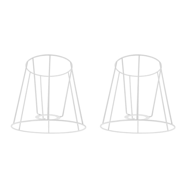 Marco de soporte para pantalla de lámpara Yuarrent Campana 12cmx17cmx16cm 2piezas