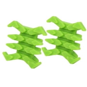 Fyydes Archery Equipment Accessory,Universal Archery Accessory,2Pcs Rubber Crab Damping Compound Bow Universal Archery Equipment Accessory Green
