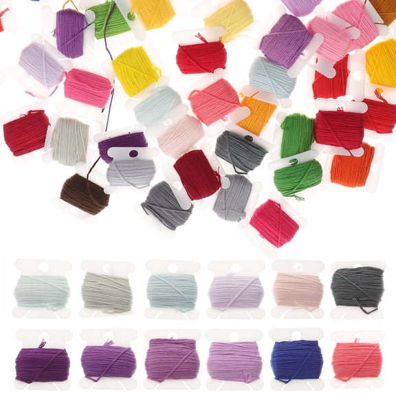 PAMINGONO 1Pack Quilting Thread for Sewing Machine and Hand Sewing with Assorted Colors DIY Kit