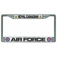 thumbnail image 1 of Royal Canadian Air Force Chrome License Plate Frame, 1 of 1