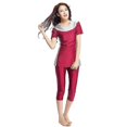 thumbnail image 1 of Traje de baño islámico Mu para mujer, conjunto de Burkini modesto, traje de baño de playa, traje de baño AWine Red2XL, 1 of 3
