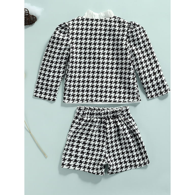 Kids Toddler Baby Girl Outfit Little Jacket Coat Long Sleeve Shirt
