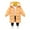Orange, variant on YunPes Girls Winter Coats Heavyweight Insulated Quilted Thicken Long Puffer Jacket with Hood Teen Kids Outdoor Parka Coat