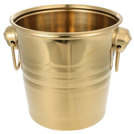

Bucket Icechiller Champagne Buckets Metal Cooler Stainless Steel Insulated Beverage Bar Drink Tub Party Beerlarge Wall