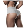 thumbnail image 2 of AXXD Yoga Shorts for Women,Yoga Shorts With Pockets for Women,Women Athletic Yoga Casual Stetch Shorts,Solid,High Waist Rise,Butt LiftingGray,S (US:4), 2 of 4