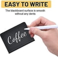thumbnail image 3 of Mini Chalkboards Signs With Liquid Chalk Marker, Small Wooden Chalkboard Labels With Support Easels, Place Cards20pcs, 3 of 5