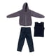 thumbnail image 2 of 3 uds 1/12 Escala hombres figura sudadera con capucha chaleco pantalones Hugo, 2 of 10