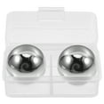 thumbnail image 1 of 2 piedras enfriadoras de bebidas de acero inoxidable 304, piedras para whisky, bolas de hielo, piedras para bebidas, 1 of 7