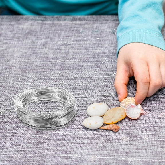 YUYUETIME 1 Set Thin Wire For Crafts Flat Bendable Aluminum Wire Diy Enthusiasts