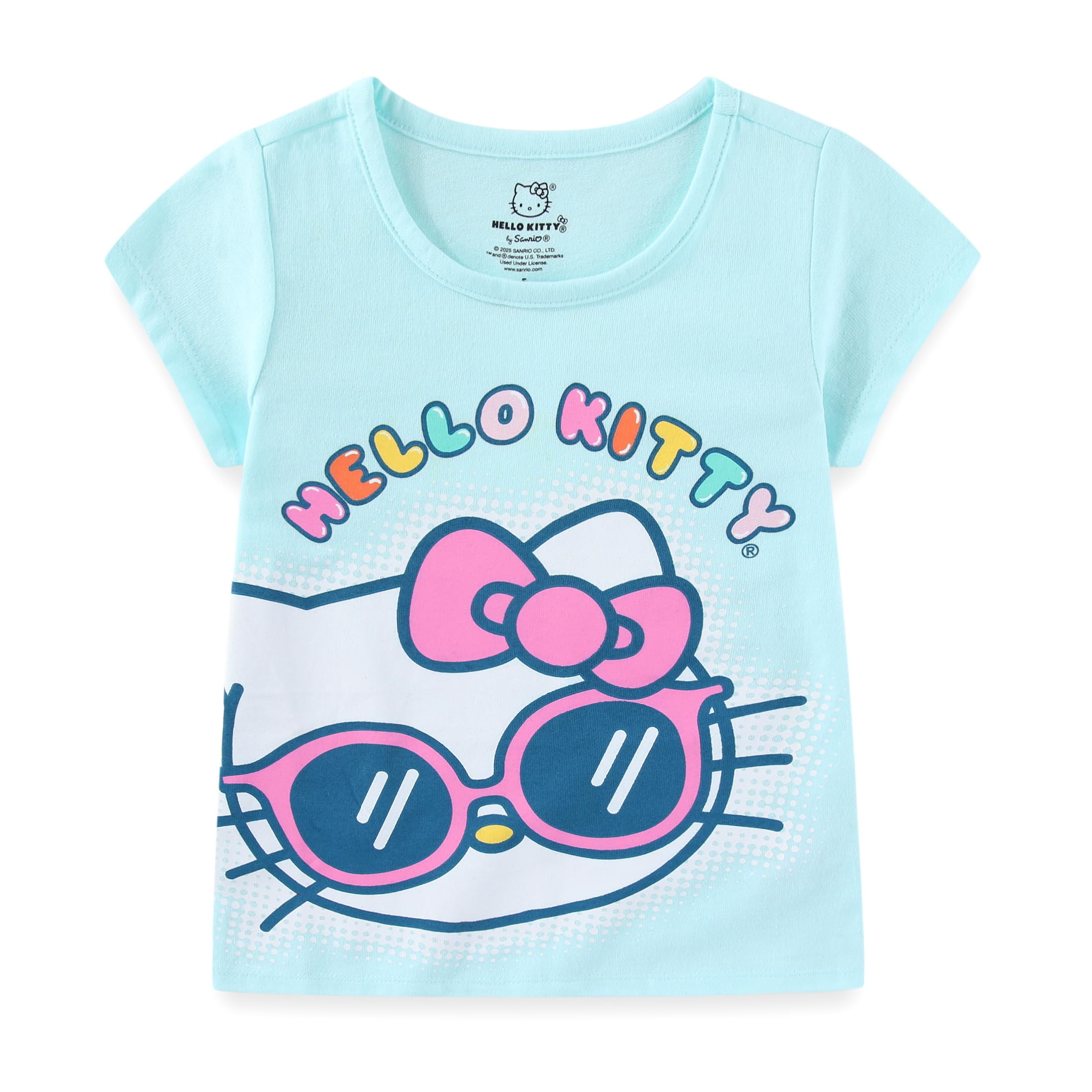 Hello Kitty Sanrio Short Sleeve T-shirt (Girls), 3 Pack, Sizes 4-12