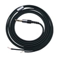 thumbnail image 2 of Cable de auricular,Cable de audio de repuesto para auriculares,Conector Jack de 3,5 de reparación de auriculares,Cables de extensión de cable de audio de cobre Mantenimiento de, 2 of 8