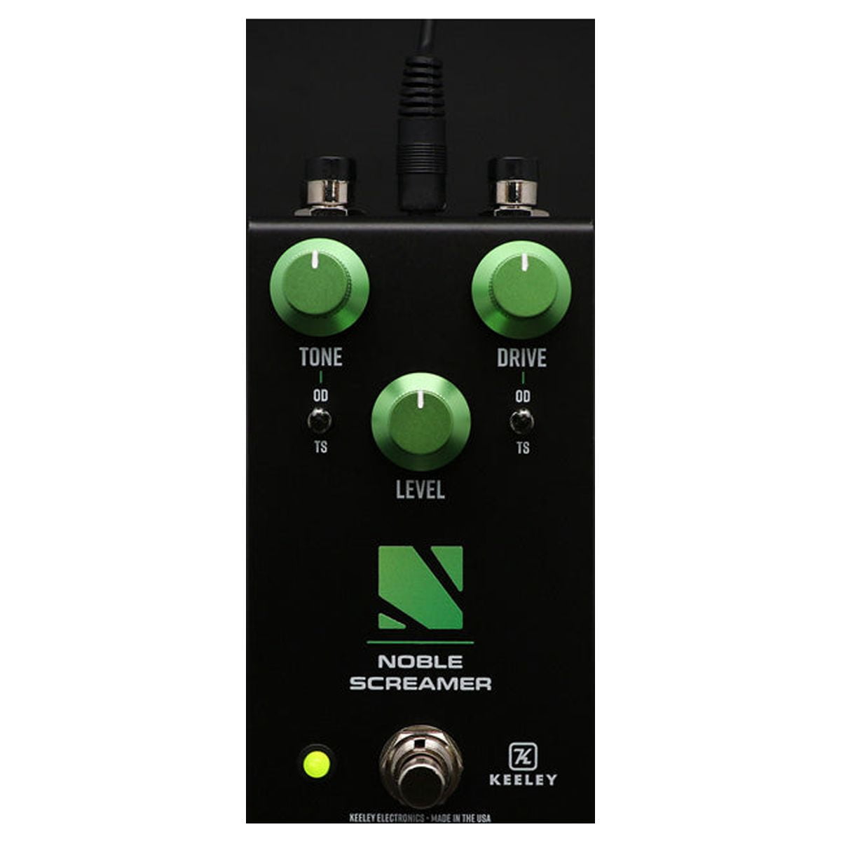 Keeley Electronics Noble Screamer Overdrive Effects Pedal Black