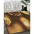 thumbnail image 3 of Ahgly Company Machine Washable Indoor Rectangle Transitional Red Brown Area Rugs, 7' x 10', 3 of 7